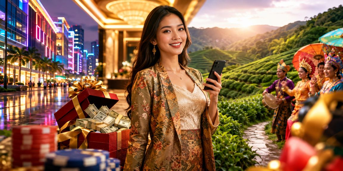 Pengguna Malaysia bermain kasino mudah alih menggunakan aplikasi 1150 di telefon Android